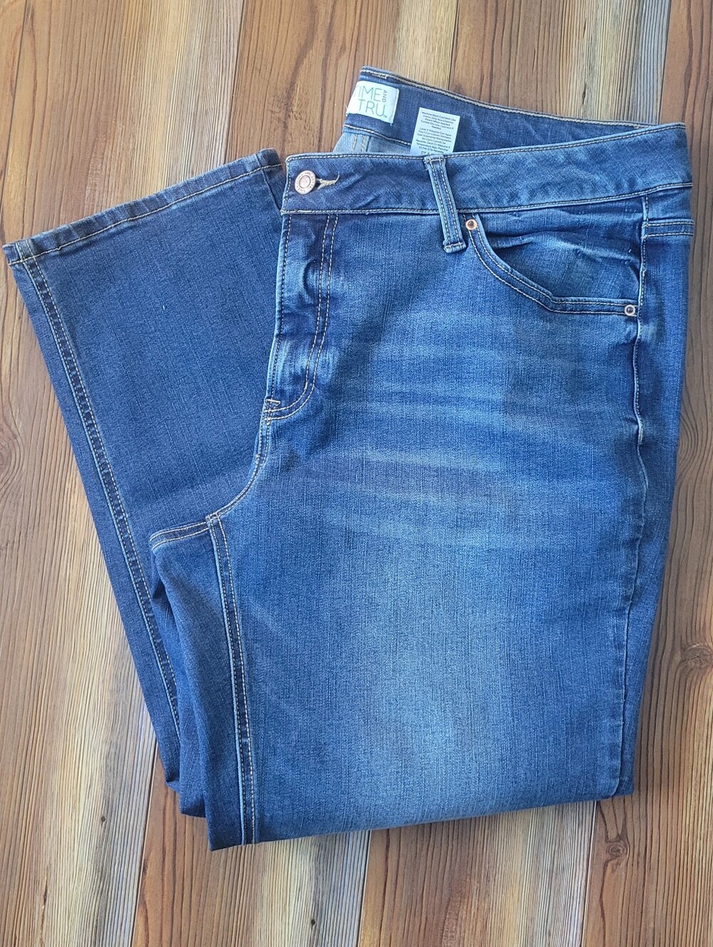 Time And Tru Womens Size 18 Short Jeans